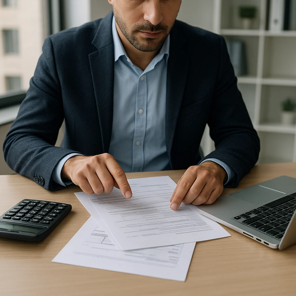 Entrepreneur préparant les démarches pour ouvrir une société en France