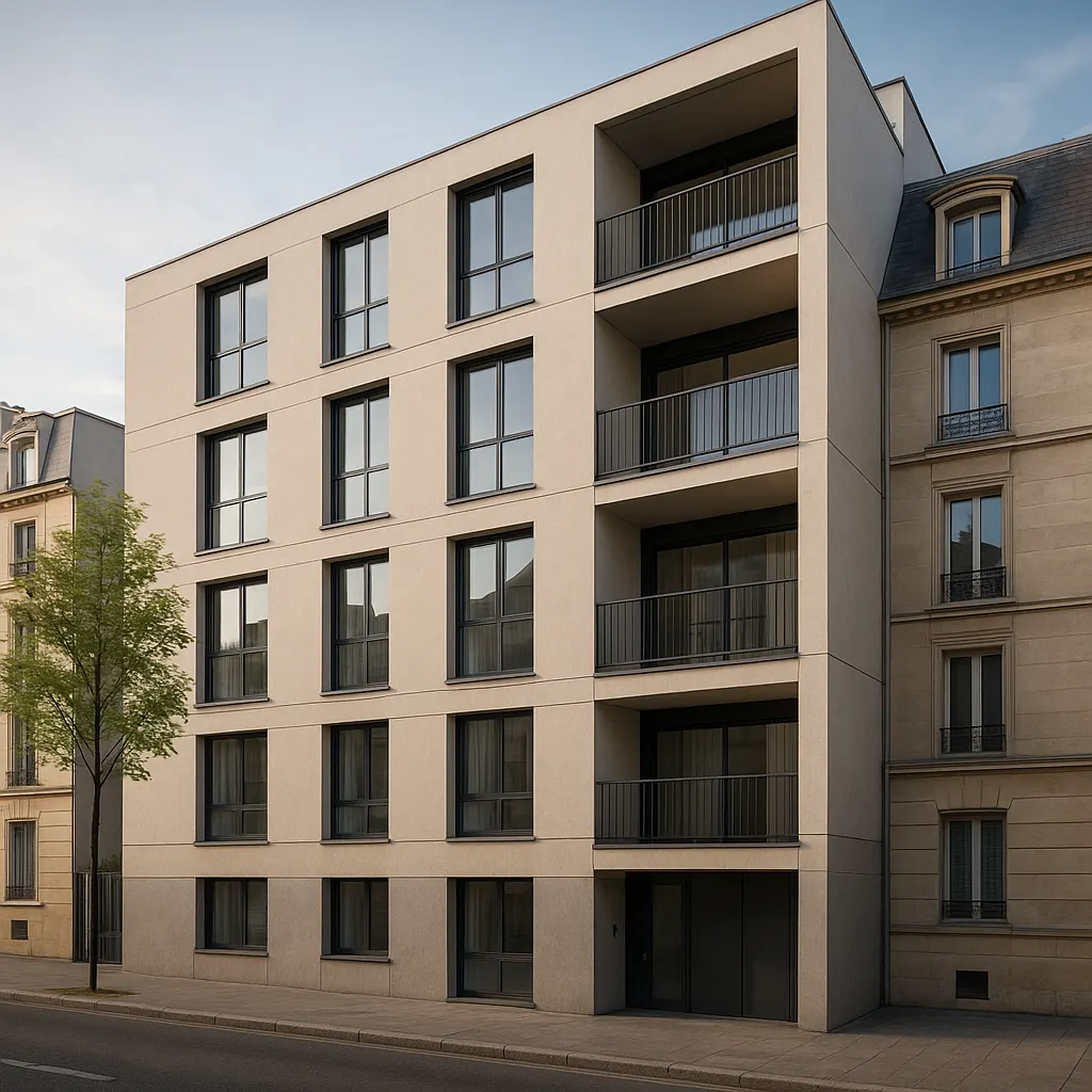 Immeuble résidentiel en France pour investissement locatif