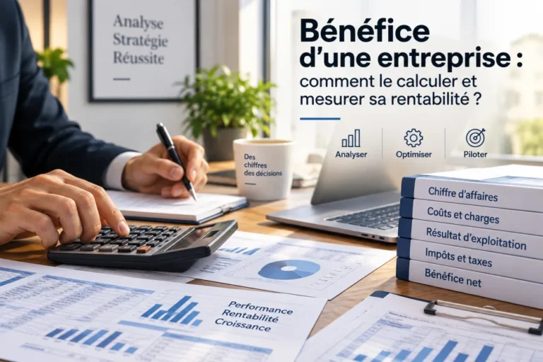 Bénéfice d’une entreprise : comment le calculer et mesurer sa rentabilité ?
