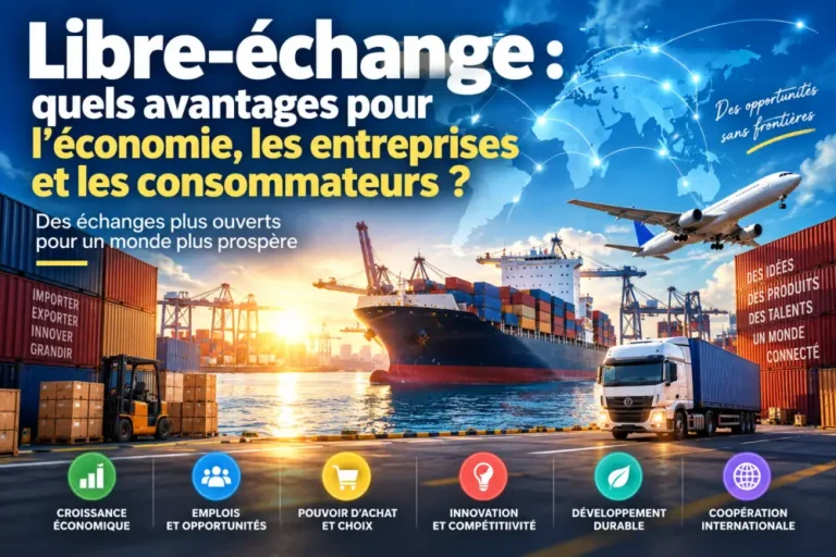 Libre-échange : quels avantages pour l’économie, les entreprises et les consommateurs ?